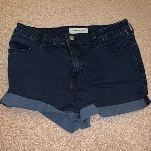 Pacsun high rise super stretch shortie